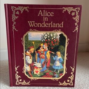 Alice in Wonderland Hardcover Book